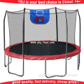 YBJ 2016 year professional mini trampoline fitness, fitness trampoline with handle